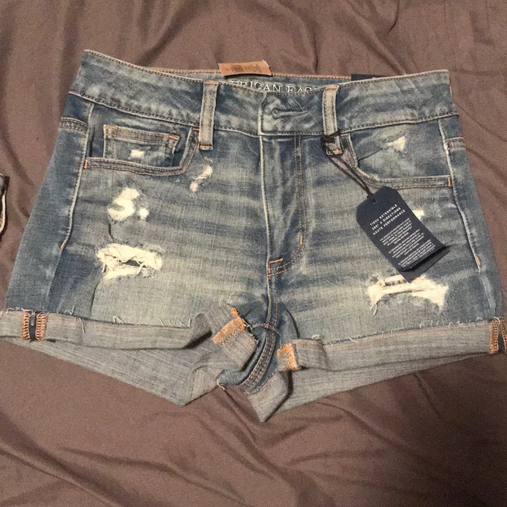 American eagle high waisted shorts